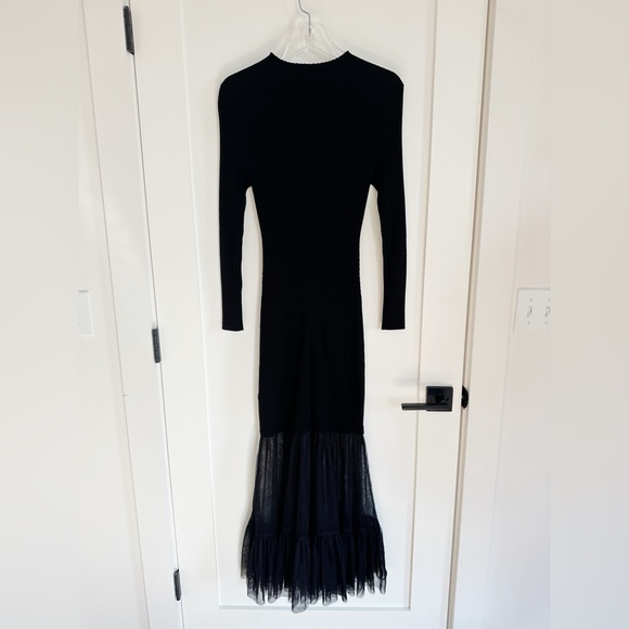 By Anthropologie Tulle Sweater Dress - Picture 6 of 7